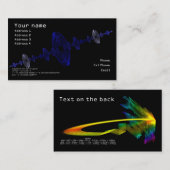 フラクタルは名刺を落とします 名刺 (正面/裏面)