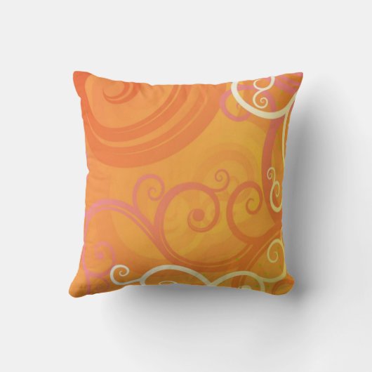 フラクタルは芸術421装飾用クッション着色しません クッション (裏面)