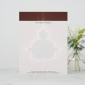 フラクタルを描いた微妙な力 レターヘッド (スタンド正面)