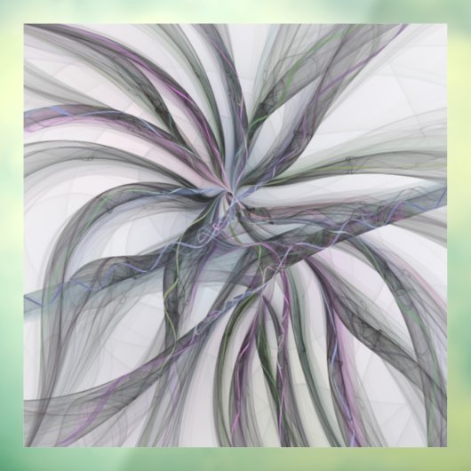 フラクタルを揺モダンらすフィレット動作抽象芸術 ウィンドウサイン (シート3)