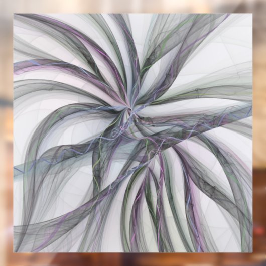 フラクタルを揺モダンらすフィレット動作抽象芸術 ウィンドウサイン (シート2)