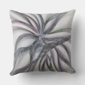 フラクタルを揺モダンらすフィレット動作抽象芸術 クッション (裏面)