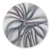 フラクタルを揺モダンらすフィレット動作抽象芸術 セラミックノブ (正面)