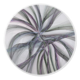 フラクタルを揺モダンらすフィレット動作抽象芸術 セラミックノブ