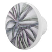 フラクタルを揺モダンらすフィレット動作抽象芸術 セラミックノブ (右)