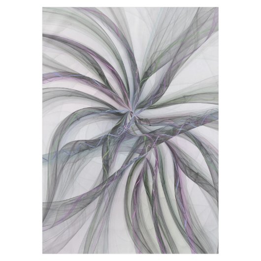 フラクタルを揺モダンらすフィレット動作抽象芸術 テーブルクロス (正面)