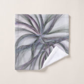 フラクタルを揺モダンらすフィレット動作抽象芸術 バスタオルセット (ウォッシュタオル)