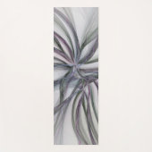 フラクタルを揺モダンらすフィレット動作抽象芸術 ヨガマット (正面)