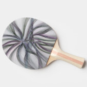 フラクタルを揺モダンらすフィレット動作抽象芸術 卓球ラケット (横)