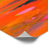 フラクタルを見る視覚 ポスター (角)