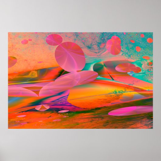 フラクタルを見る視覚 ポスター (正面)