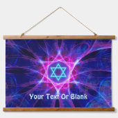 フラクタルを賭けたマゲンベット 吊り下げ型タペストリー (正面)