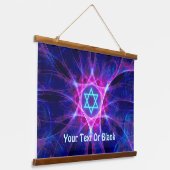 フラクタルを賭けたマゲンベット 吊り下げ型タペストリー (傾斜あり)