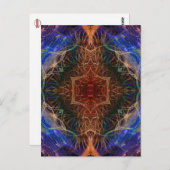 フラクタルアーツ#4はがき ポストカード (正面/裏面)