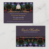 フラクタルアートガーデン名刺 名刺 (正面/裏面)