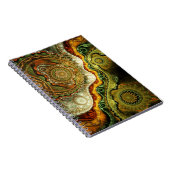 フラクタルアートノート:秋 ノートブック (右側)
