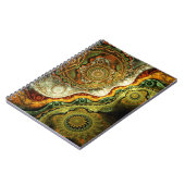 フラクタルアートノート:秋 ノートブック (左側)