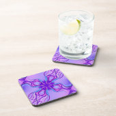 フラクタルアートプラスチックコースターセット コースター (右側)