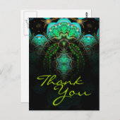 フラクタルアートポストカードカスタマイズあり- ポストカード (正面/裏面)