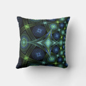 フラクタルアートマンダラユニバース装飾用クッション クッション (裏面)