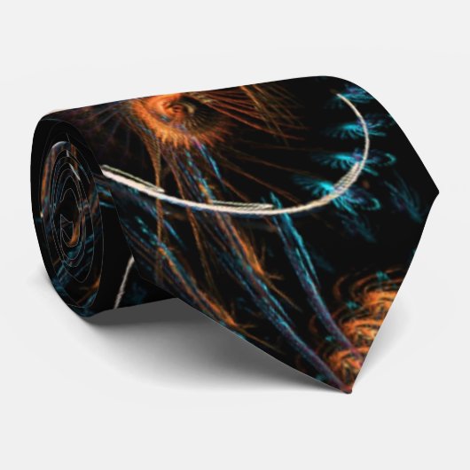 フラクタルアートモーンズタイ ネクタイ (ロール)