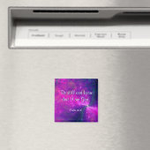 フラクタルアート聖なる書物、 経典磁石 マグネット (インサイチュ (食洗機))