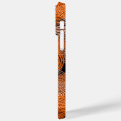 フラクタルアート銅幾何学円スワールマンダラ Case-Mate iPhoneケース (裏面 / 左)