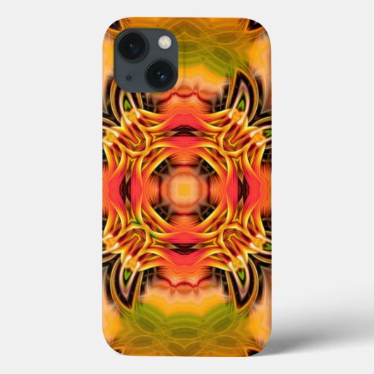 フラクタルアート15 iPadケース Case-Mate iPhoneケース (裏面)