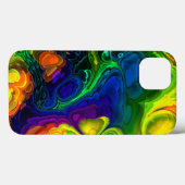 フラクタルアート16 iPadケース Case-Mate iPhoneケース (裏面 (横))