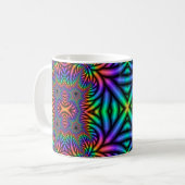フラクタルアート29マグカップ コーヒーマグカップ (正面左)