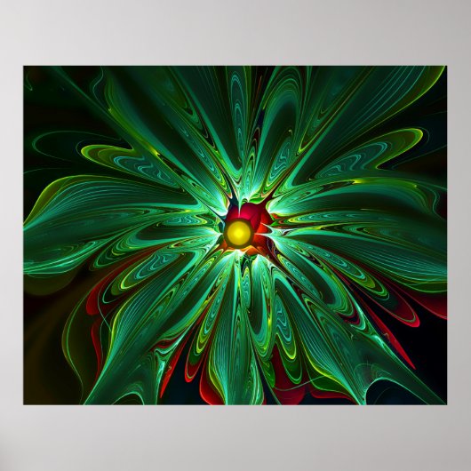 フラクタルアート35ポスター ポスター (正面)
