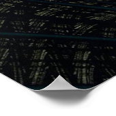 フラクタルアート37ポスター ポスター (角)