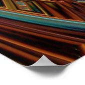 フラクタルアート46ポスター ポスター (角)