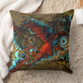 フラクタルアート71枕 クッション (ブランケット)