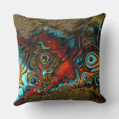 フラクタルアート71枕 クッション (裏面)