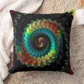 フラクタルアート74枕 クッション (ブランケット)