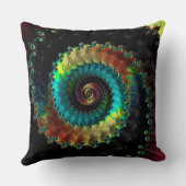 フラクタルアート74枕 クッション (裏面)