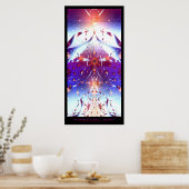 フラクタルアート – 数学の力 ポスター (キッチン)