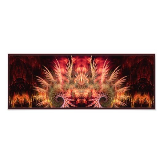 フラクタルアート: Earth Royale Photo フォトプリント (正面)