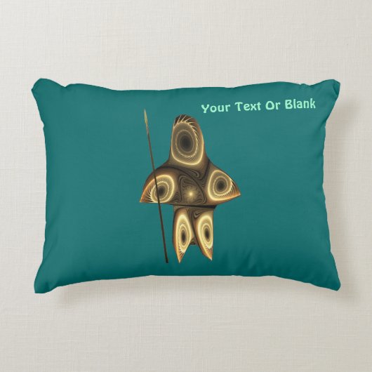 フラクタルイヌイットハンター アクセントクッション (正面)