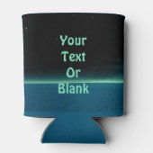 フラクタルイヌイットハンター – アラスカ 缶クーラー (裏面)