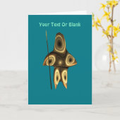 フラクタルイヌイットハンター カード (黄色い花)