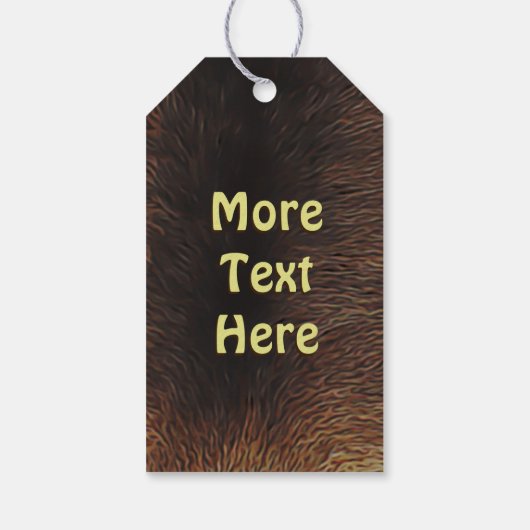 フラクタルイヌイットハンター ギフトタグ (裏面)