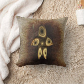 フラクタルイヌイットハンター クッション (ブランケット)