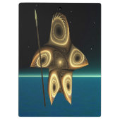 フラクタルイヌイットハンター クリップボード (裏面)