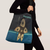 フラクタルイヌイットハンター クロスボディバッグ (クローズアップ)