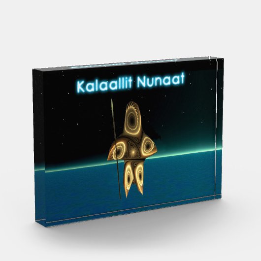 フラクタルイヌイットハンター – グリーンランド フォトブロック (左)