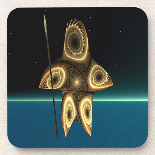 フラクタルイヌイットハンター コースター (正面)