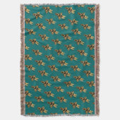 フラクタルイヌイットハンター スローブランケット (正面縦)