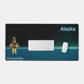 フラクタルイヌイットハンター デスクマット (キーボード&マウス)